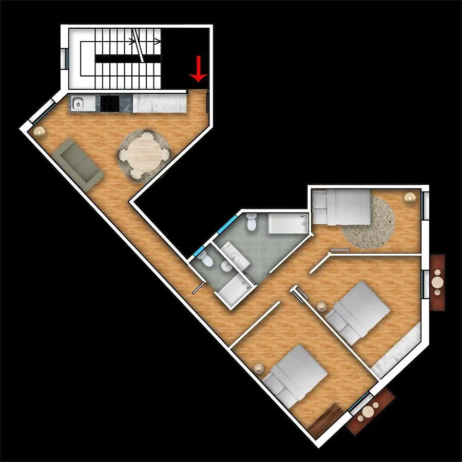 Canela Homes Barcelona Marina 0*,  İspanya